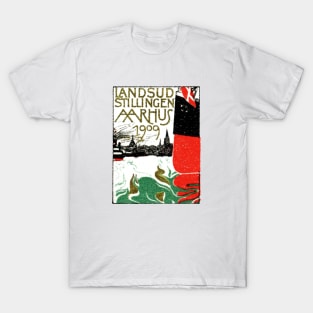 1909 Arhus Denmark Exposition T-Shirt